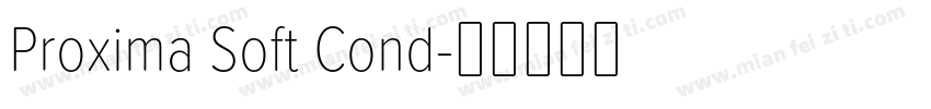Proxima Soft Cond字体转换